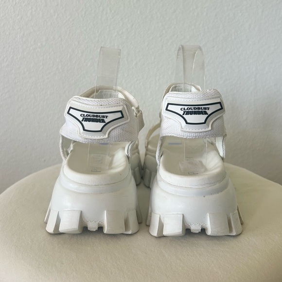 PRADA Authentic Sporty Woven Nylon Tape Sandals - Picture 10 of 16